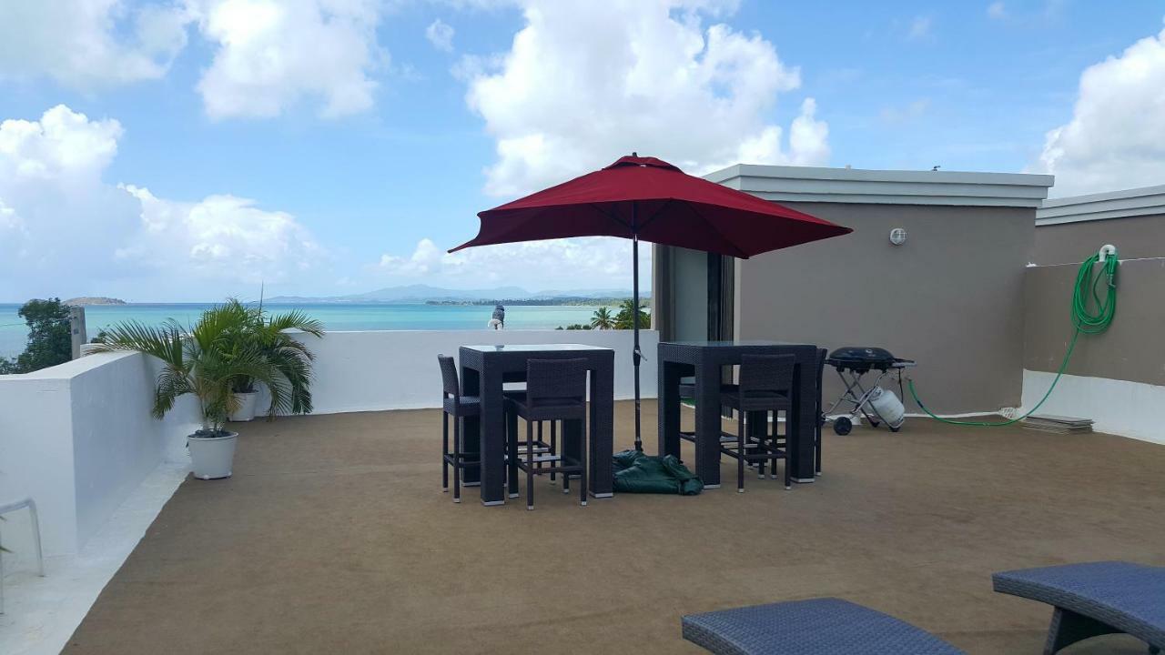 Fully Air-Conditioned Beach Front Penthouse Apartment Naguabo Exterior photo